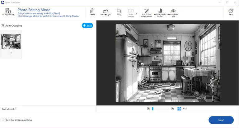 Escanear fotos con Epson ScanSmart