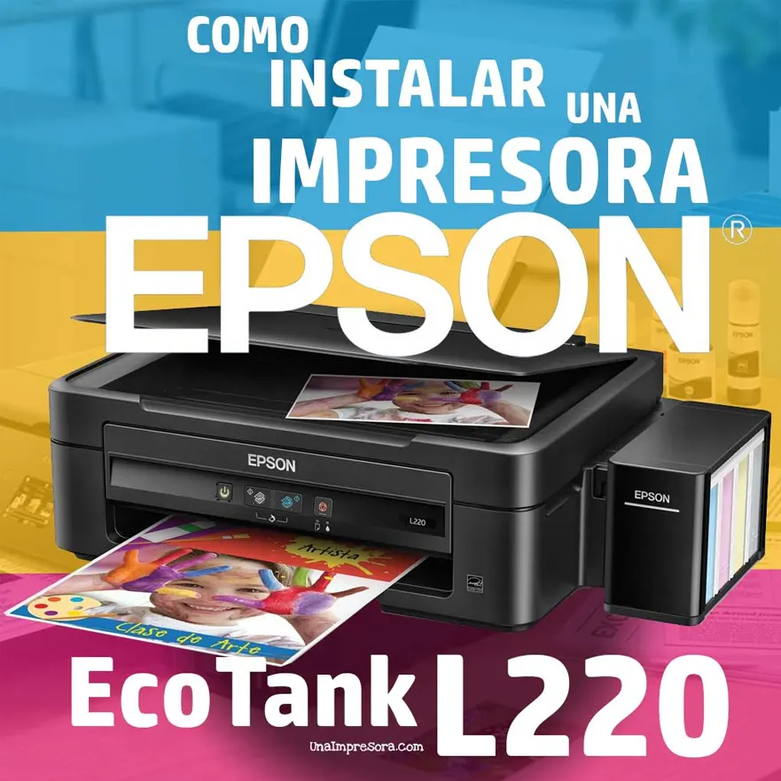 Cómo instalar la impresora Epson L220