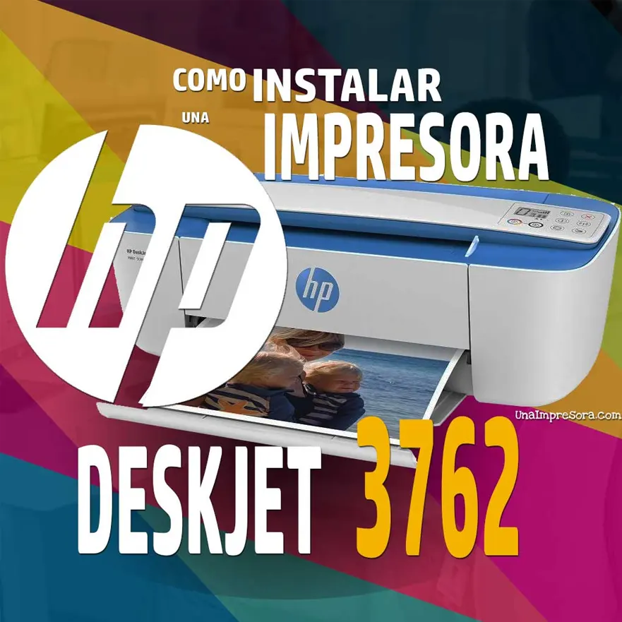 🥇 Como instalar una Impresora HP DeskJet 3762