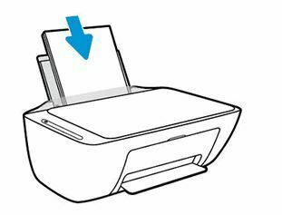 Cargar papel en Impresora HP 2622