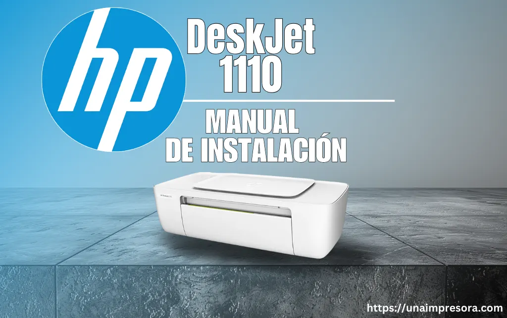Cómo Instalar una Impresora HP DeskJet 1110 Sin CD