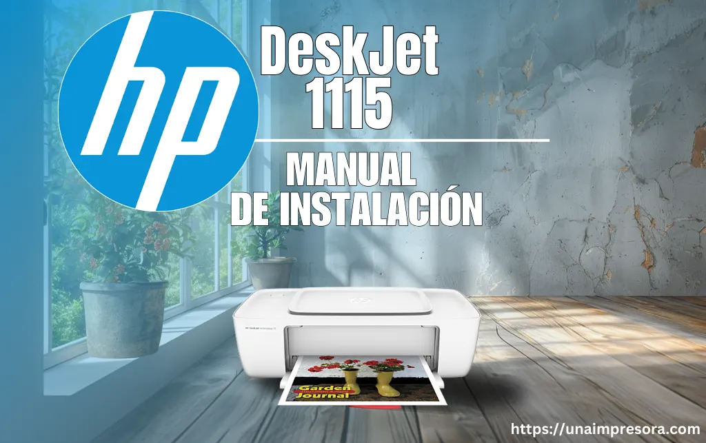Cómo Instalar una Impresora HP DeskJet 1115 Sin CD