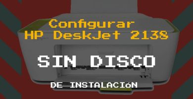 Configurar Impresora HP DeskJet 2138 sin disco