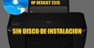 Instalar Impresora HP DeskJet 2515 sin disco