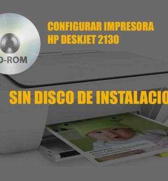 Como Instalar una impresora HP DeskJet 2130 sin disco