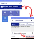 Epson iPrint Configurar Wi-Fi Direct