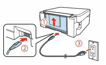 Impresora Epson L355 conecte y encienda