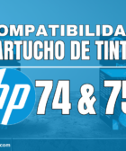 Cartuchos HP 74 y 75 Impresoras compatibles