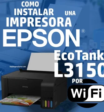 Como configurar la impresora EPSON L3150 para imprimir por WiFi