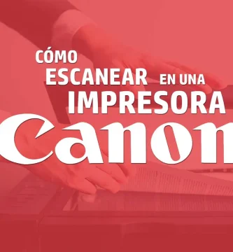 Como escanear en una impresora CANON