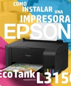Como instalar impresora EPSON L3150 sin CD
