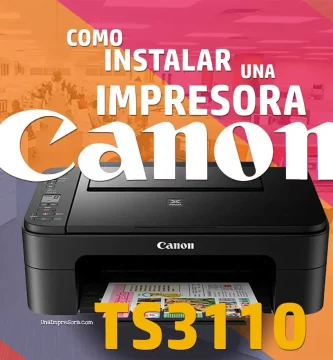 Instalar impresora CANON Pixma TS3110