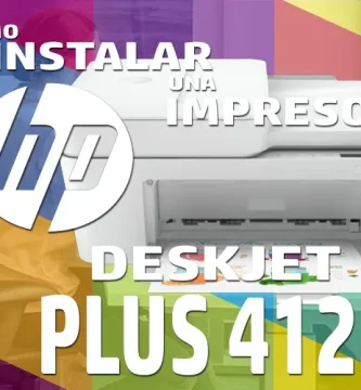 Instalar impresora HP Deskjet Plus 4122