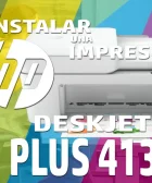 Instalar impresora HP Deskjet Plus 4130