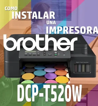 Instalar Impresora Brother dcp-t520w
