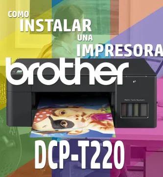 instalar impresora Brother dcp-t220
