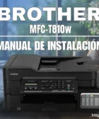 Como Instalar Impresora Brother MFC-T810w sin CD
