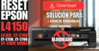 Reset EPSON L4150, L4160, ET2700, ET2750, ET2760, ST2000