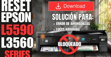 Reset EPSON L5590 & L3560 Gratis - Error de Almohadillas - Resetter Program