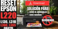 Reset EPSON L220, L130, L310, L360, L365 gratis