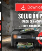 Reset EPSON L655, L656, ET-4550 Gratis - Error de Almohadillas