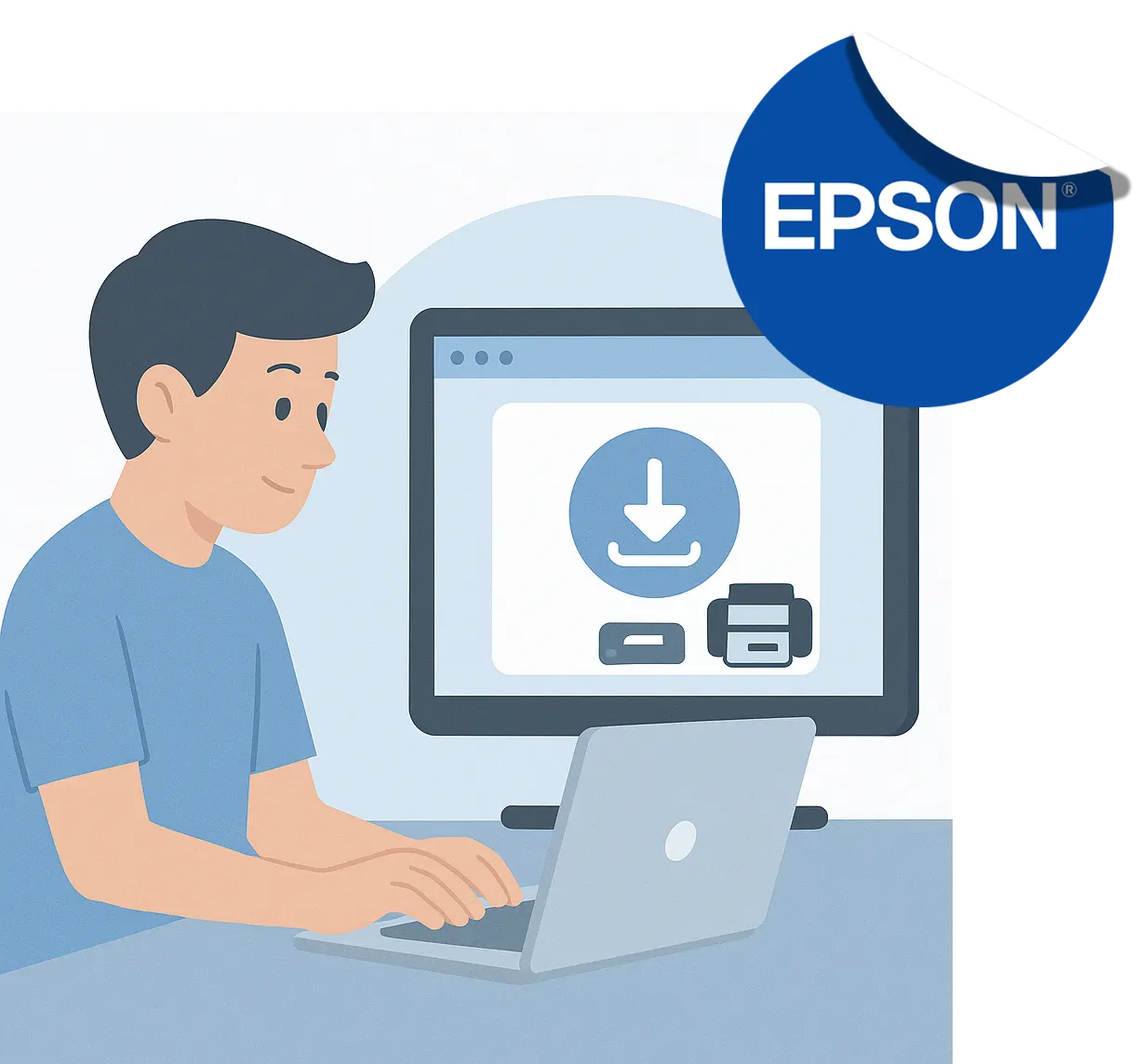 Download Epson drivers infographic